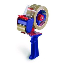 Tesa Dispensador Manual de Cintas de Embalaje Tesapack Economy 6300, Para Rollos de 66M, Rojo-Azul Precio: 20.50000029. SKU: S8418435