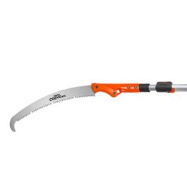 Stocker Serrucho corvo 430 tc con mango telescópico, art. 523, 569 - Poda segura desde el suelo, mango ergonómico antideslizante, hoja de 43cm