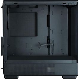 Caja de PC Mini Tower sin fuente de alimentación - ZALMAN P10 (Negro) - Micro ATX/Mini-ITX - 1x120mm A-RGB - USB-C/3.0/HD Audio - Vidrio templado