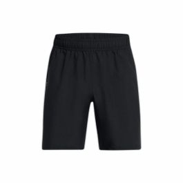Pantalones Cortos Deportivos para Hombre Under Armour Wordmark Negro Precio: 30.5888. SKU: B184ZT93Z8