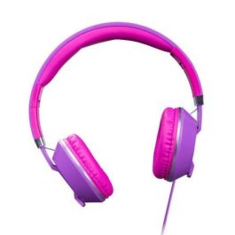 AURICULARES DIADEMA HIDITEC COOL KIDS PURPLE - ALTAVOCES 40MM - 92DB - MICRÓFONO INTEGRADO EN CABLE - CONECTOR 3.5MM - PLEGABLES
