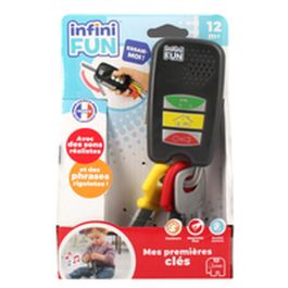 KD KD8435748600403 Llaves de Juguete - Mis Primeras Llaves N - Aprendizaje de Formas y Colores para Niños