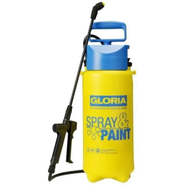 Gloria Spray & Paint Modelo 5 L Pulverizador Manual - 3 Barras - Válvula y Boquilla de Chorro Plano - Juntas de Viton Precio: 52.69000055. SKU: B1D8V3PB8R