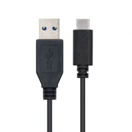 CABLE USB NANO CABLE USB3.1 A/M - USB3.1 C/M GEN2 1.0M NEGRO