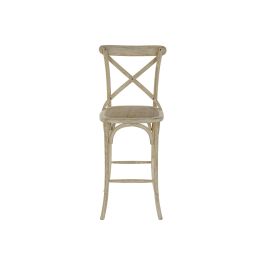 Taburete DKD Home Decor Madera Plástico 48 x 55 x 116 cm Taburete DKD Home Decor Madera Plástico 48 x 55 x 116 cm