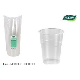 Set de 25 vasos Litrona Algon (12 Cajas) Precio: 33.68999975. SKU: B17RCK3T5B