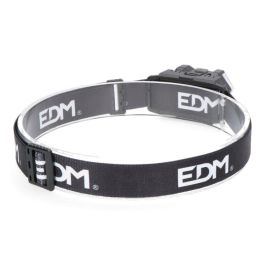 Edm Linterna de cabeza inclinable 60° LED 5W y SMD 8x1W, 3 modos de luz, IP30