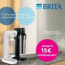 Brita BRI4006387118341 Máquina de agua con gas sodaTRIO negra