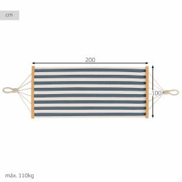Hamaca Colgante Aktive 200 X 80 X 100 CM (2 Unidades)