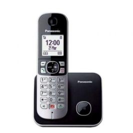 Panasonic KX-TG6851SP Teléfono Inalámbrico Negro con Bloqueo de 1000 Números, Monitor de Bebés y Manos Libres Panasonic KX-TG6851SP Teléfono Inalámbrico Negro con Bloqueo de 1000 Números, Monitor de Bebés y Manos Libres