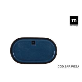 Bandeja Oval Chester Blue 20x11 cm - Inde (18 Unidades) Precio: 43.90000032. SKU: B14GNK5RM8