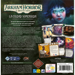 Arkham Horror LCG: La ciudad sumergida expansión investigadores