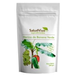 SALUD VIVA Harina de Banana Verde Bio 200g. Alto contenido en fibra, ideal para platos dulces y salados Precio: 6.5000001. SKU: B13M3H5V7M