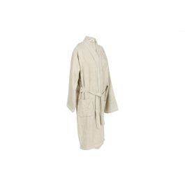 Albornoz Basicos DKD Home Decor Beige 1 x 123 x 68 cm Set de 2 Albornoz Basicos DKD Home Decor Beige 1 x 123 x 68 cm Set de 2