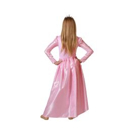 Disfraz de Princesa Rosa para Niña de 5-6 Años, con Mariposas, 2 Piezas (Blusa y Falda) de Poliéster, Temática Fantasía y Carnaval