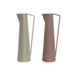 Jarron Urban DKD Home Decor Rosa Beige 10 x 35 x 12 cm (2 Unidades) Precio: 42.78999956. SKU: S3043540