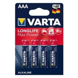 Pila varta longlife max power aaa - lr03 (blister 4 unid.) ø10,5x44,5mm Precio: 3.69000027. SKU: S7901801