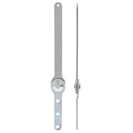 Q&Q Resorte Compás Plano DEREMACHE Multiposición Largo con Pala Corta Zincada y Pala Larga en Bruto de Hierro Precio: 2.50000036. SKU: B18AQVGQCY