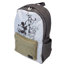 Loungefly Mochila Disney Mickey and Friends Nylon 44cm con Tirantes Ajustables y Acolchados