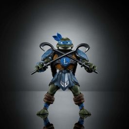MATTEL Figura Leonardo Masters of the Universe Turtles of Grayskull 14cm Colección MOTU Origins Articulada con Armadura