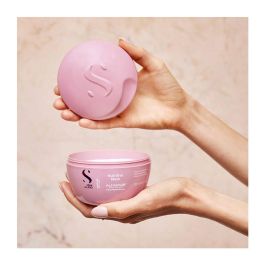 Alfaparf Milano Semi Di Lino Mascarilla Nutritiva Moisture para Cabello Seco y Dañado, Revitaliza, Suaviza, Aporta Brillo - 200 mL