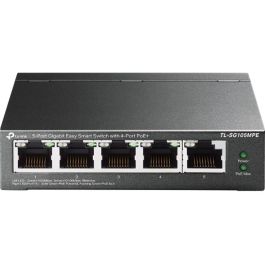 TP-Link TL-SG105MPE Switch L2 Gestionable por Web con 5 Puertos RJ45 Gigabit Ethernet (10/100/1000), PoE de 120W, 10Gbps de Capacidad, Negro Precio: 84.50000031. SKU: B1JZS4TCVH