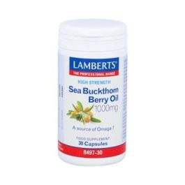 LAMBERTS Aceite Del Fruto Del Espino Amarillo 1000Mg 30Cap. con Omega 7 - Fuente Rica de Ácidos Grasos Precio: 30.5000003. SKU: B1EPMKNVDB
