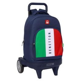 Mochila Escolar Benetton Flag Azul marino 33 x 45 x 22 cm Precio: 38.89000016. SKU: B18R9WXA5Z