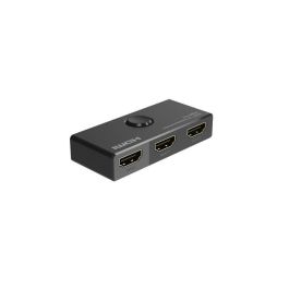 MicroConnect MC-HDMISWITCH-4K-MINI Interruptor HDMI Bidireccional 4K@60Hz HDR 4:4:4 para Conectar Múltiples Fuentes/Pantallas