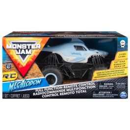 Coche radio control monster jam megalodon escala 1:24. 14,3x28,57x14,94cm Coche radio control monster jam megalodon escala 1:24. 14,3x28,57x14,94cm