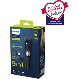 Philips MG3740/15 Recortadora de Cabello y Multiestilo Serie 3000 - 9 Herramientas para Rostro y Cabello Precio: 55.78999998. SKU: S7174834