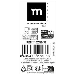 La Mediterranea Bol Opal Coup Basic 16 cm (48 Unidades)