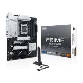 ASUS PRIME X870-P WiFi AMD AM5 4DDR5 HDMI DisplayPort PCIE5.0 2SATA3 USB3.2 ATX Precio: 255.50000025. SKU: B14ZYXLBEL