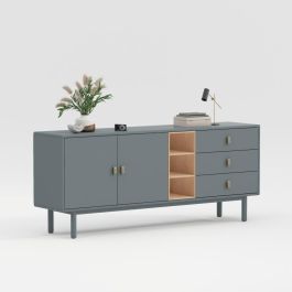 Buffet Urban DKD Home Decor Gris 40 x 75 x 180 cm