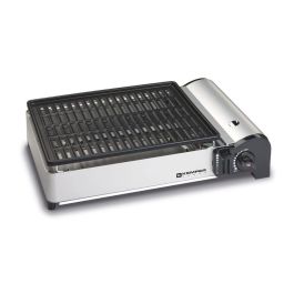 Kemper Barbacoa portátil a gas para camping, conexión bayoneta, encendido piezoeléctrico, parrilla aluminio antiadherente 27x34 cm, 45x32x9 cm Precio: 91.6900006. SKU: B166CXTQE8