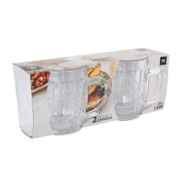 La Mediterranea Set de 2 Jarras "Lahn" de 500 cc, Modelo Mediterráneo (12 Cajas)