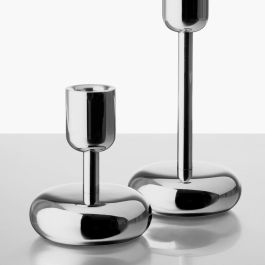 Portavela Steel Iittala altura 10,7 cm (2 Unidades) Portavela Steel Iittala altura 10,7 cm (2 Unidades)