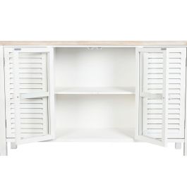 Buffet Tradicional DKD Home Decor Blanco Natural 40 x 80 x 130 cm