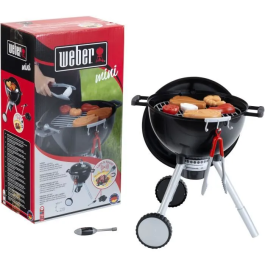 Klein Barbacoa Weber One Touch Premium con sonido y carbón ligero