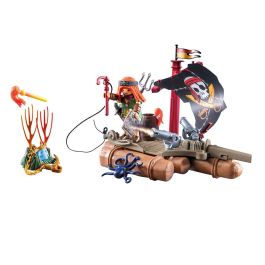 Playmobil Pirata con Tesoro 71794 Set de Barco Pirata para Niños a partir de 4 Años