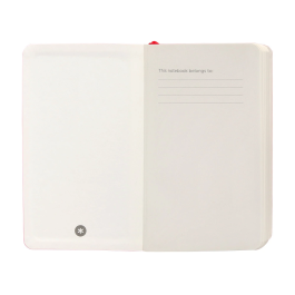 Antartik Cuaderno A6 Tapa Blanda Hojas Lisas Rojo 100 Hojas 80 gr FSC