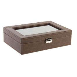 Joyero Tradicional DKD Home Decor Marron Oscuro 20 x 8 x 30 cm Precio: 25.69000005. SKU: B167J83DQX