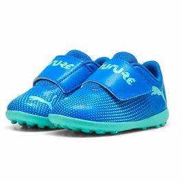 Botas de Fútbol para Niños Puma Future 7 Play Tt V Azul