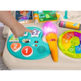 Fisher-Price Caballete Interactivo Ríe y Aprende para Bebés +6 Meses con Medidas 56x53x49 cm