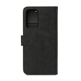 eSTUFF WALES - Funda de piel PU tipo billetera para Samsung Galaxy A53 5G con tarjetero y soporte, Negra