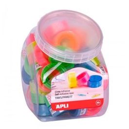 Apli Cinta Adhesiva Transparente Rollo 19 mm X 20M Expositor 50 Ud C-Surtidos Fluorescentes Precio: 30.50000052. SKU: B1J6CPVKZG