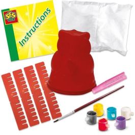 SES Creative Kit Creativo: Moldura y Pintura Búho de Yeso 3D con Molde, Pintura, Brillo para Actividades de Manualidades Infantiles SES Creative Kit Creativo: Moldura y Pintura Búho de Yeso 3D con Molde, Pintura, Brillo para Actividades de Manualidades Infantiles