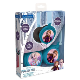 Lexibook Auriculares Diadema Frozen Disney Ajustables Plegables para Niños Jack 3.5mm