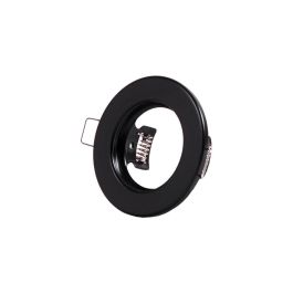 Aro Foco Downlight Circular "Sara" Acero 81mm - Negro Precio: 1.5900005. SKU: B15QCYLFX8