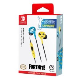 Power A Auriculares con Cable para Nintendo Switch, Diseño Peely, NSHS0228-01, Ajuste Personalizable, Micrófono en Línea